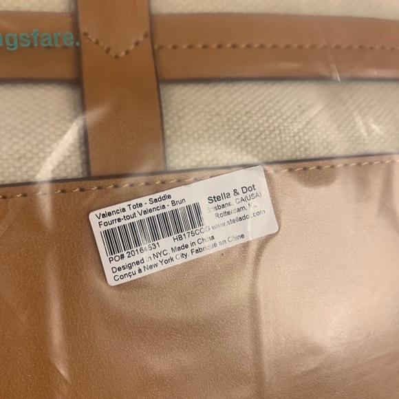 Valencia Tote - Saddle - Picture 4 of 7